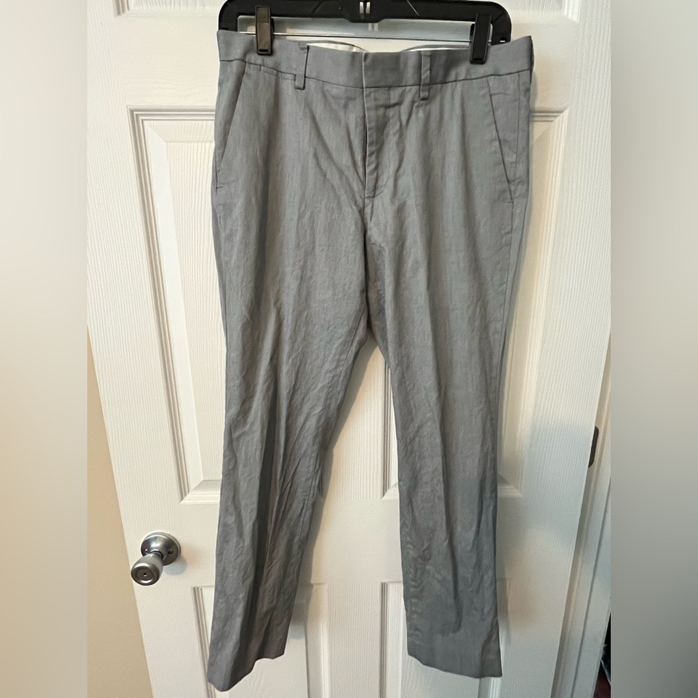 Express Light Gray Men's Dress Pants 29x30